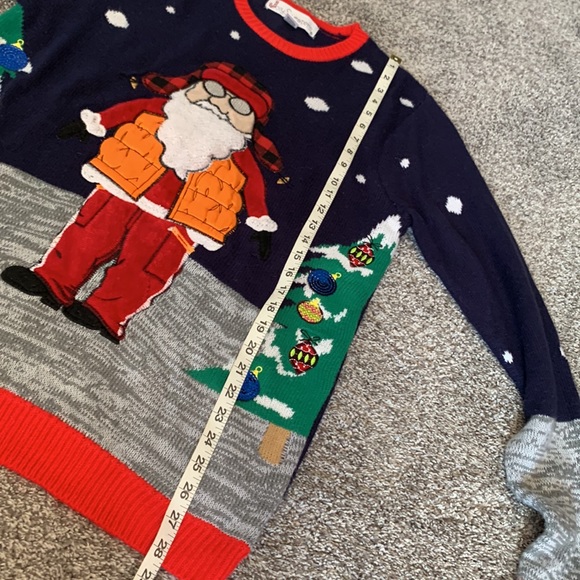 Ugly Christmas Sweater Featuring Santa - Picture 9 of 11